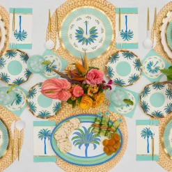 Preppy Palm Melamine Serving Platter-Sophistiplate Online