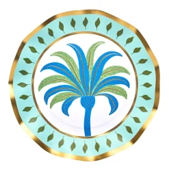 Preppy Palm Salad Plates/8pk-Sophistiplate New