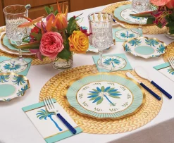 Preppy Palm Table Setting-Sophistiplate Fashion