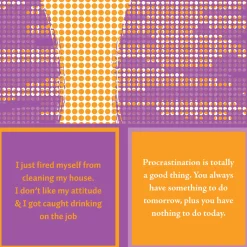 Procrastinate Napkin-Drinks On Me Coasters Sale