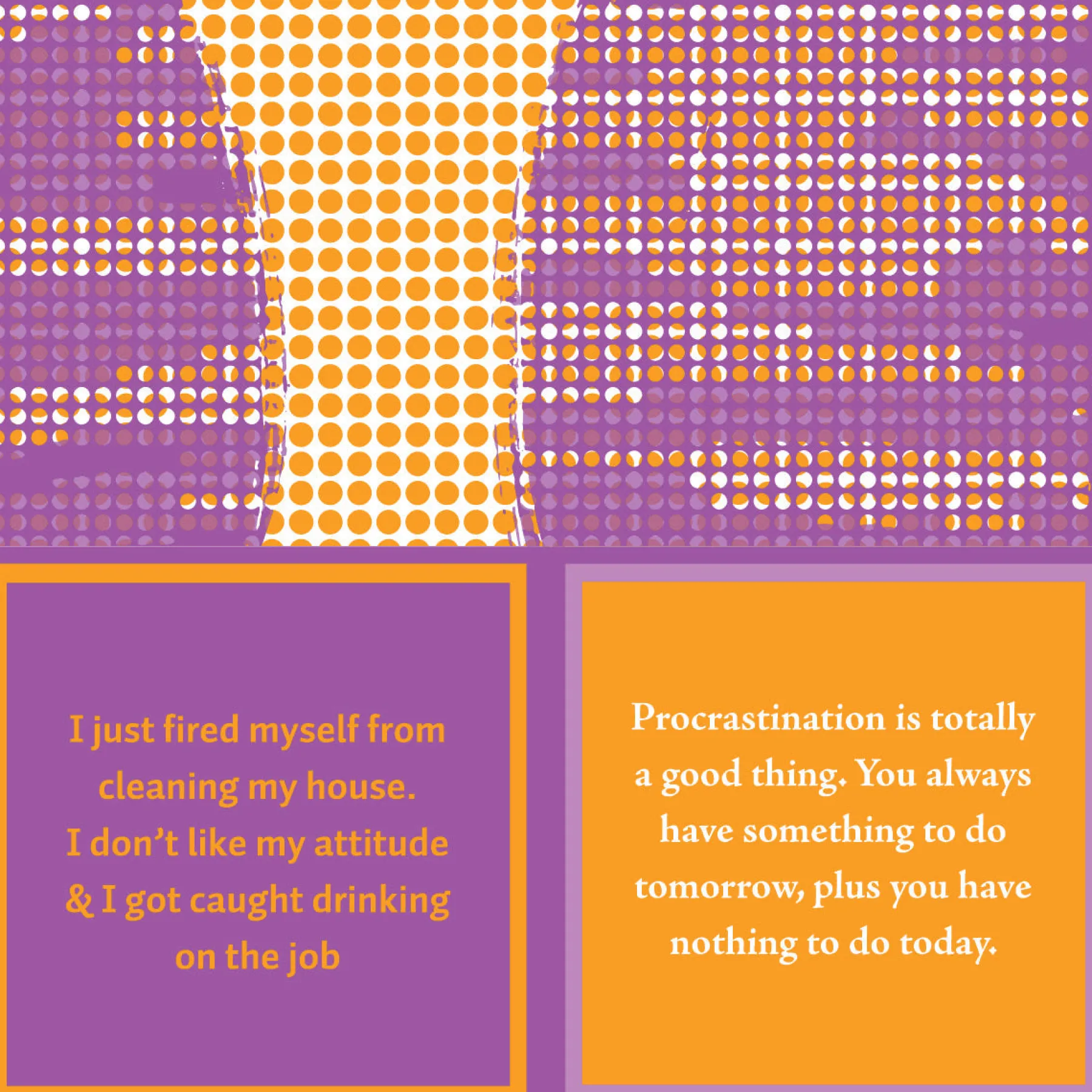 Procrastinate Napkin-Drinks On Me Coasters Sale