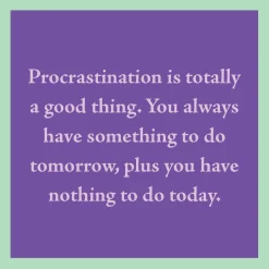 Procrastination Coaster-Drinks On Me Outlet