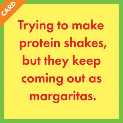 Protein Shakes Card-Drinks On Me Discount