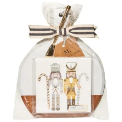 9.75" x 8" Board Gift Kit: Gilded Nutcracker-Maple Best