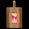 14" x 8" Board Gift Kit: Pink Bows Napkin-Maple Best