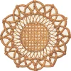 Rattan Weave Placemats - 12 Sheets-Hester u0026 Cook Sale