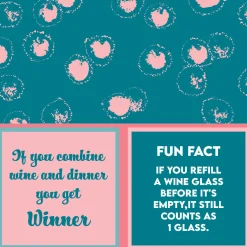 Refill Wine Napkin-Drinks On Me Coasters Clearance