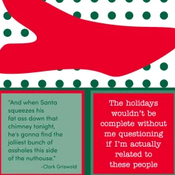 Related CHRISTMAS Napkin-Drinks On Me Coasters New