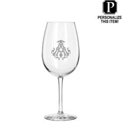 Reserve Wine Glass - Personalized 19.75oz Glass Reserve Wine Glass-Maple Hot