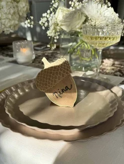 Royal Peacock Table Setting - Brown & Cream-Sophistiplate Online