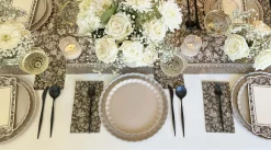 Royal Peacock Table Setting - Brown-Sophistiplate Online