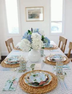 Salad Plate Hydrangea - 8pk-Sophistiplate New