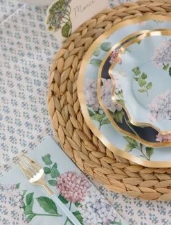 Salad Plate Hydrangea - 8pk-Sophistiplate New