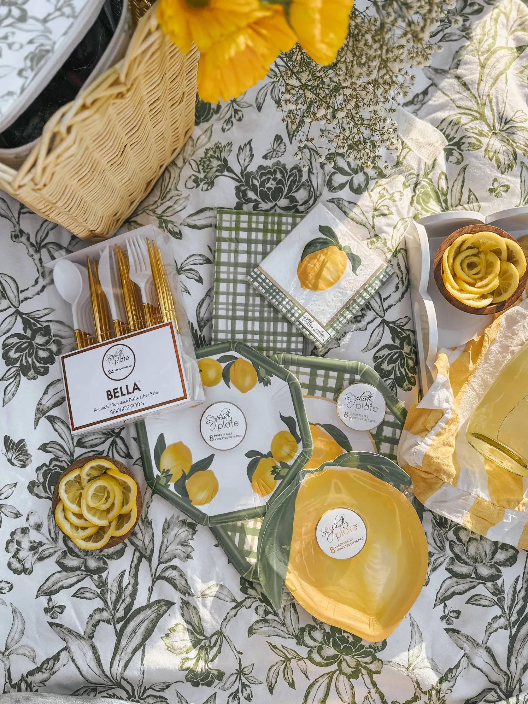 Salad Plate Lemon and Stem/8pk-Sophistiplate Online