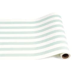 Seafoam Classic Stripe Runner - 20"x 25'-Hester u0026 Cook Hot