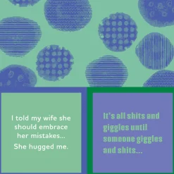 She hugged me Napkin-Drinks On Me Coasters Hot