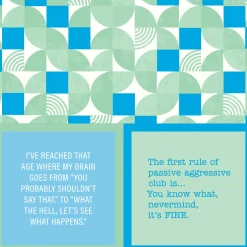 Shouldn't say that Napkin-Drinks On Me Coasters Best