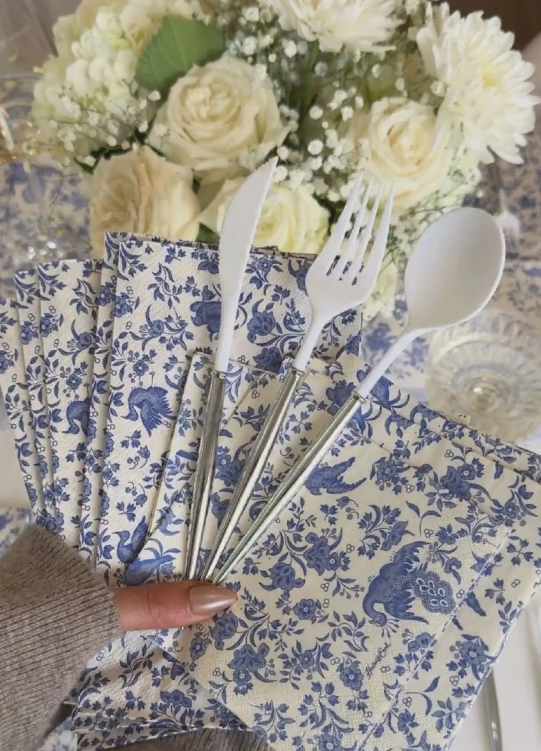 Silver Bella Assorted Plastic Cutlery/36pc, Service for 12-Sophistiplate Best