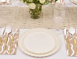 Simply Eco Compostable Table Setting - White-Sophistiplate New