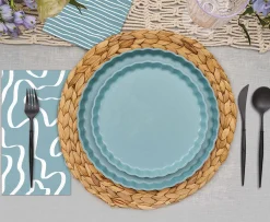 Simply Eco Compostable Table Setting - Pool Blue-Sophistiplate Discount