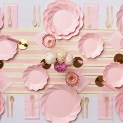 Simply Eco Compostable Table Setting - Blush-Sophistiplate Best