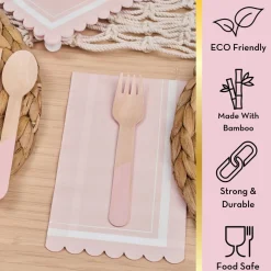 Simply Eco Compostable Table Setting - Blush-Sophistiplate Best