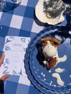 Simply Eco Compostable Table Setting - French Blue-Sophistiplate Online