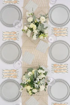 Simply Eco Dinner Plate- Concrete/8pkg-Sophistiplate New