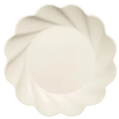 Simply Eco Dinner Plate- Cream/8pkg-Sophistiplate Hot