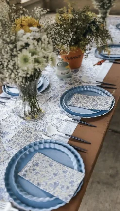 Simply Eco Dinner Plate- French Blue/8pkg-Sophistiplate Online