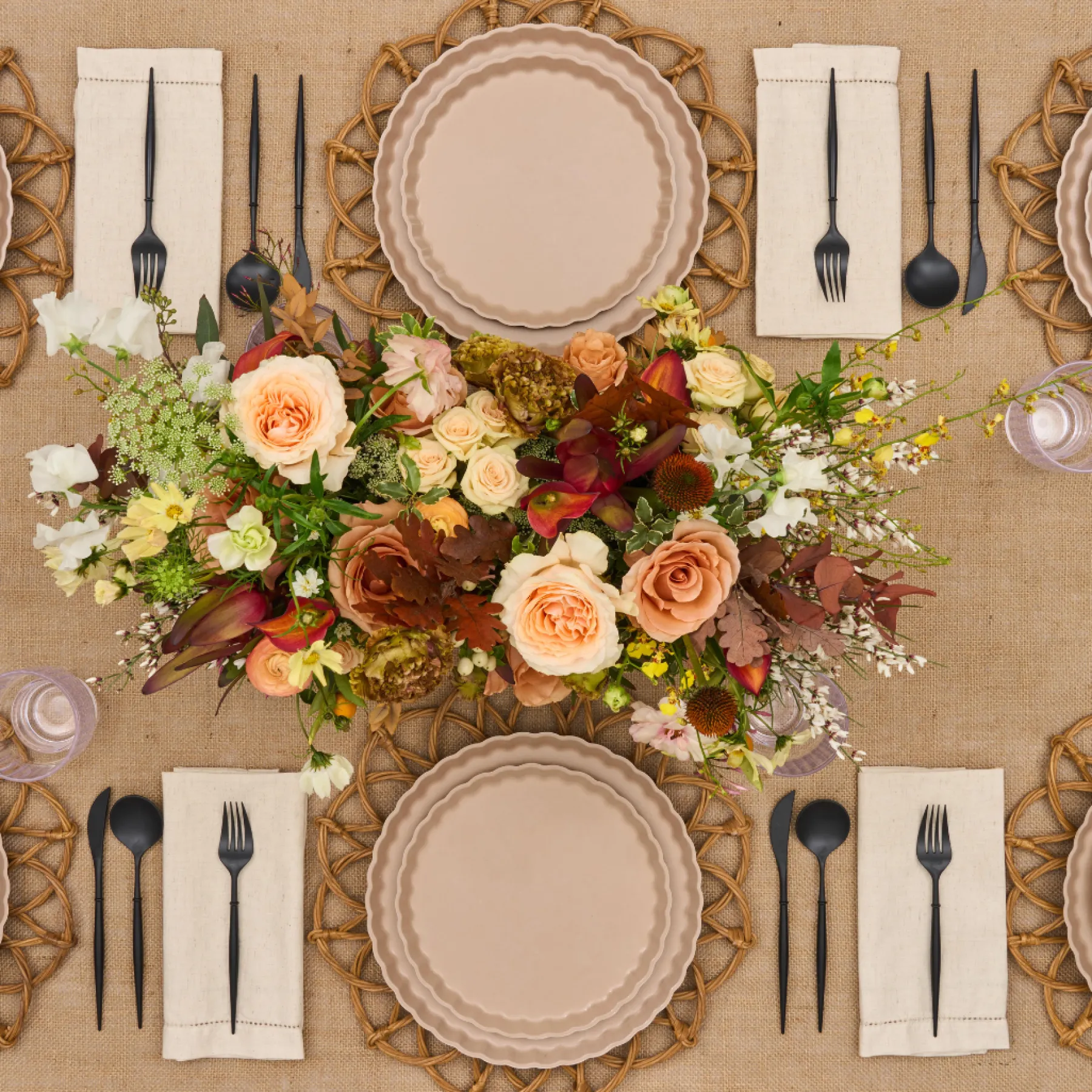 Simply Eco Dinner Plate- Sand/8pkg-Sophistiplate Hot