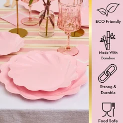 Simply Eco Extra Large Plate- Blush/8pk-Sophistiplate Best
