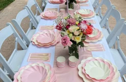 Simply Eco Extra Large Plate- Blush/8pk-Sophistiplate Best