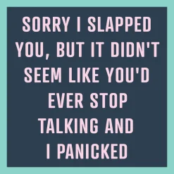 Slapped Coaster-Drinks On Me Coasters Hot