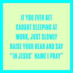 Sleeping at Work Coaster-Drinks On Me Outlet