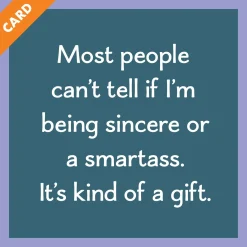 Smartass Card-Drinks On Me Best