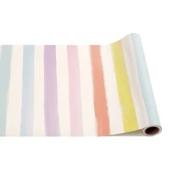 Sorbet Painted Classic Stripe Runner - 20" x 25'-Hester u0026 Cook Online