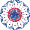 Star Pinwheel Die-Cut Placemat-Rosanne Beck Online