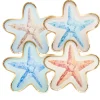 Starfish Die Cut Salad Plate La Mer Assorted - 8pkg-Sophistiplate Best