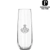 Stemless Champagne Glass - Personalized 8.5oz Stemless Champagne Glass-Maple Discount