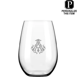 Stemless Wine Glass - Personalized 21oz Stemless Wine Glass-Maple Discount
