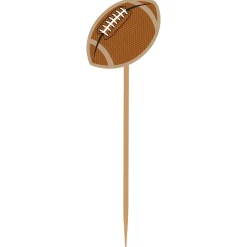 Tailgate Football Large Cocktail Picks/30pk-Simply Serv'd Best