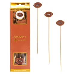 Tailgate Football Large Cocktail Picks/30pk-Simply Serv'd Best