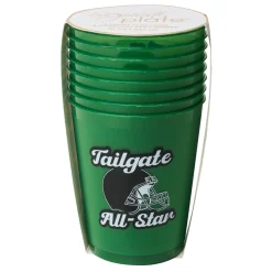 Tailgate Frost Flex Cups: All-Star/8pk-Sophistiplate Fashion