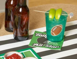 Tailgate Frost Flex Cups: Footballs/8pk-Sophistiplate Best