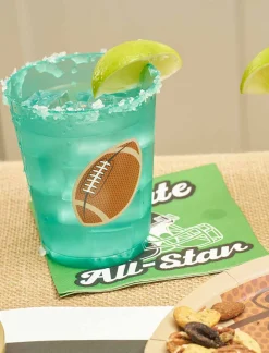 Tailgate Frost Flex Cups: Footballs/8pk-Sophistiplate Best