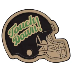 Tailgate Helmet Diecut Dinner Plate/8pk-Sophistiplate New