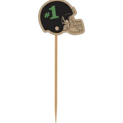 Tailgate Helmet Large Cocktail Picks/30pk-Simply Serv'd Discount