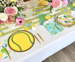 Tennis Ball Die Cut Dinner Plates/8pk-Sophistiplate Sale