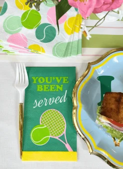 Tennis Ball Multi Lunch Napkin/40pk-Sophistiplate New